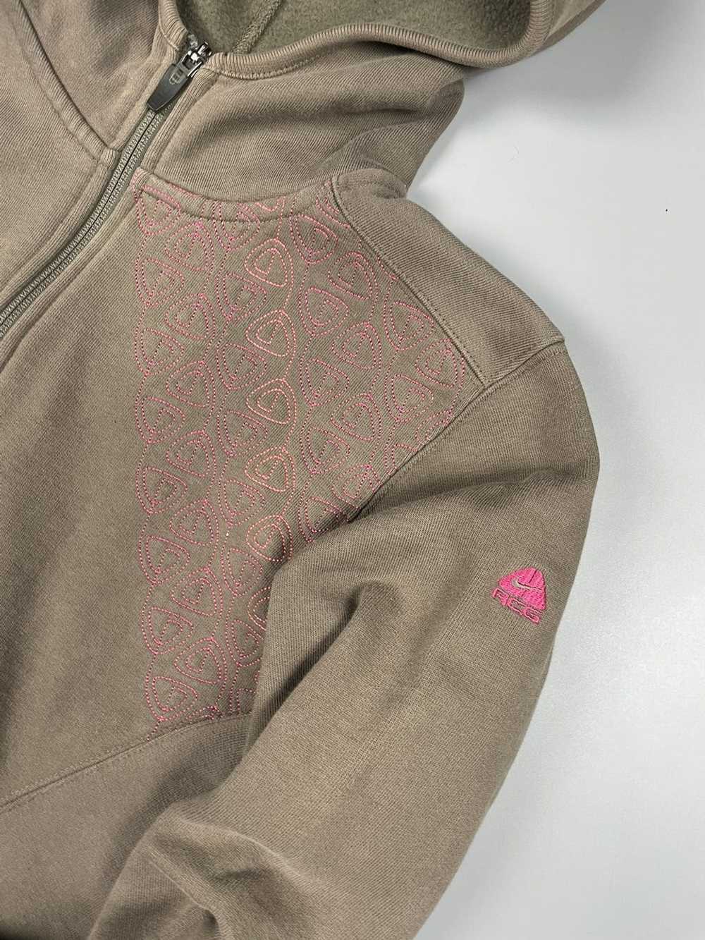 Nike × Nike ACG × Vintage Hoodie Nike ACG Brown V… - image 5