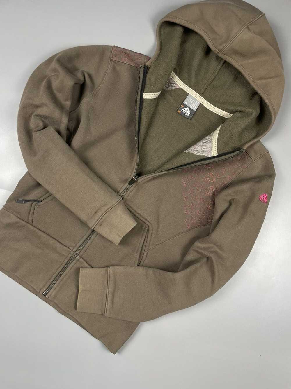 Nike × Nike ACG × Vintage Hoodie Nike ACG Brown V… - image 8
