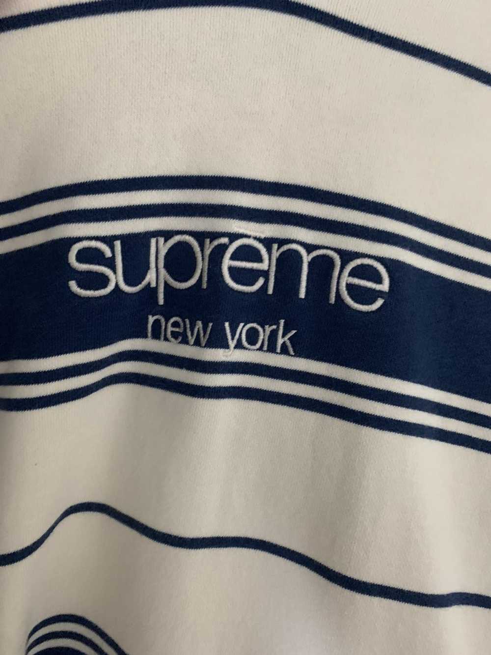 Supreme Supreme New York Striped Hoodie - image 2