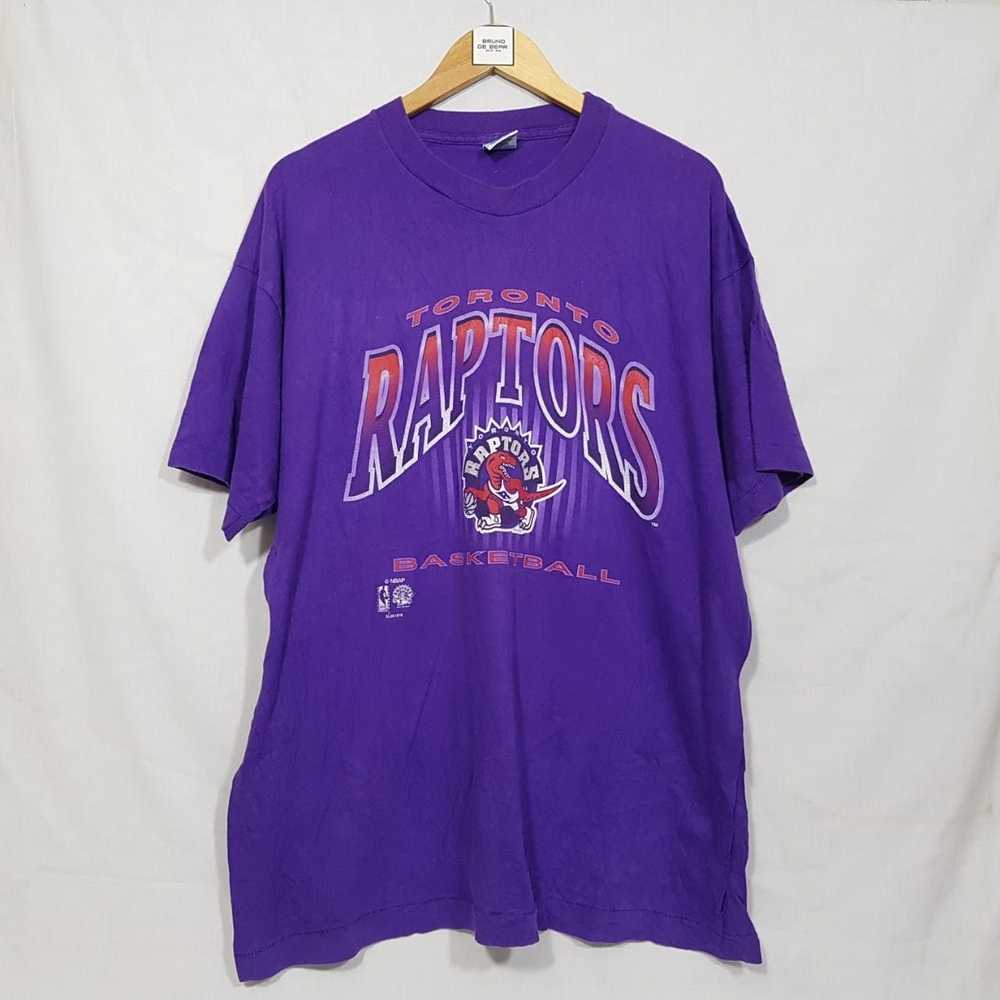 NBA × Vintage Vintage 90's Toronto Raptors Shirt NBA - Gem