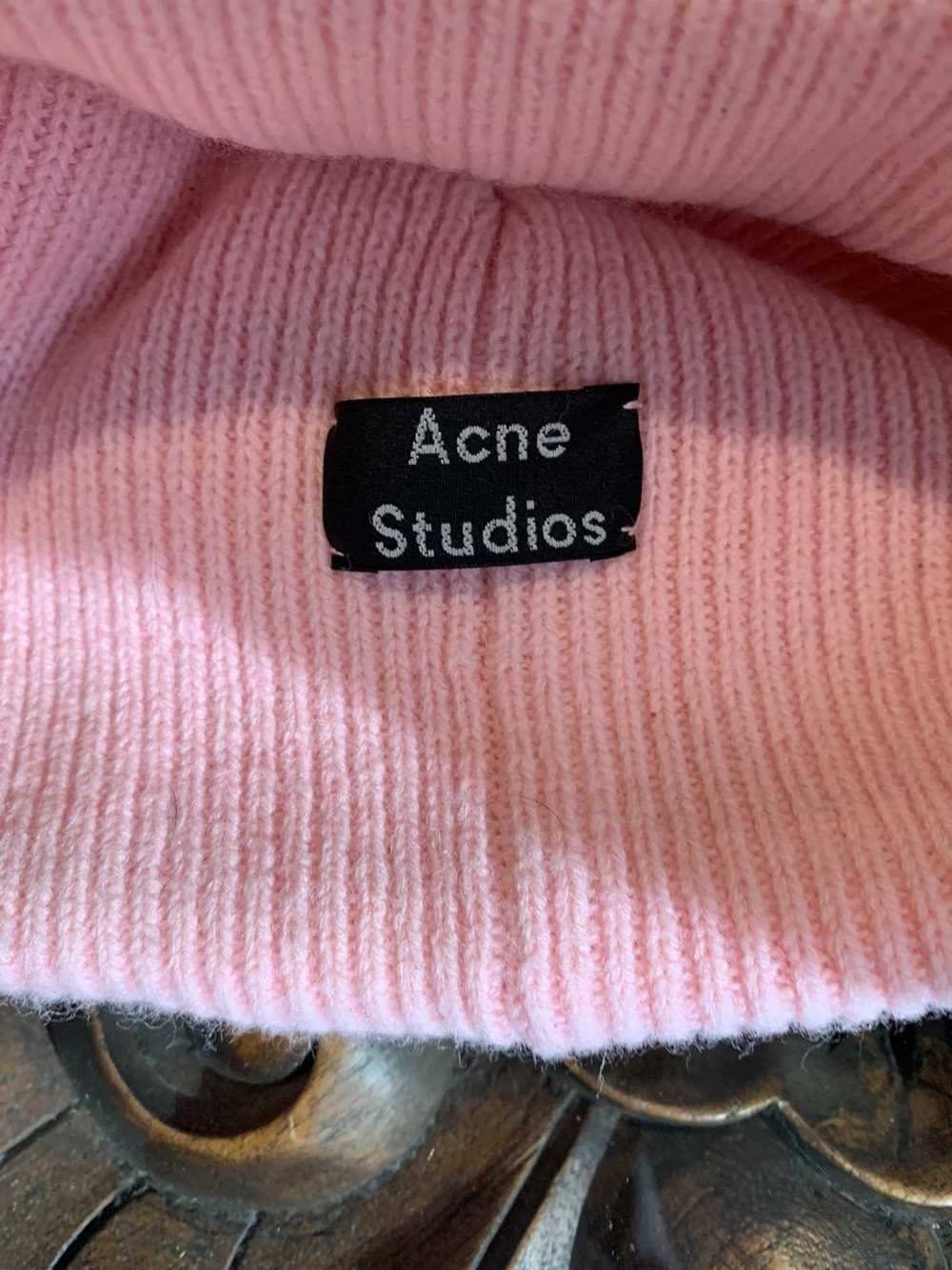 Acne Studios Pink Ferris Face Beanie - image 2