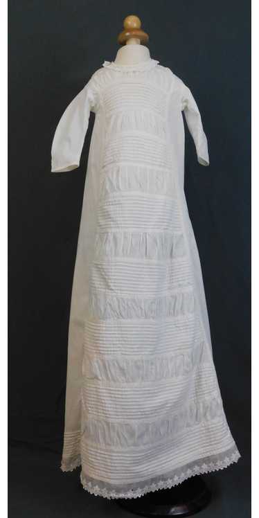 Antique Christening Gown, Victorian 1800s Baby In… - image 1