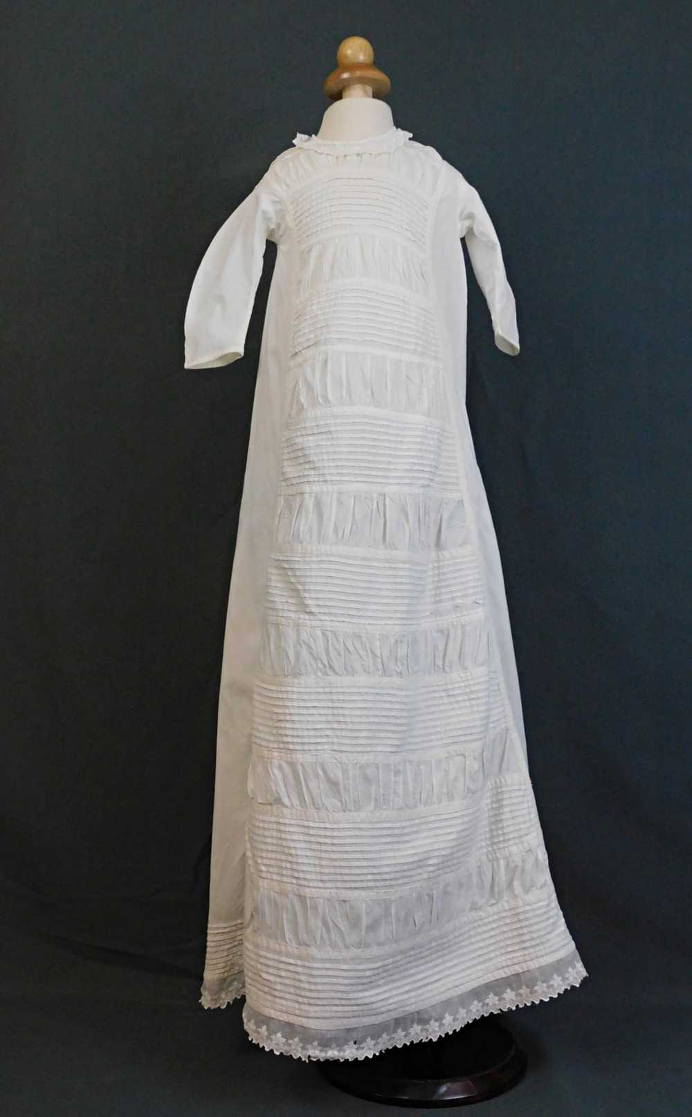 Antique Christening Gown, Victorian 1800s Baby In… - image 2
