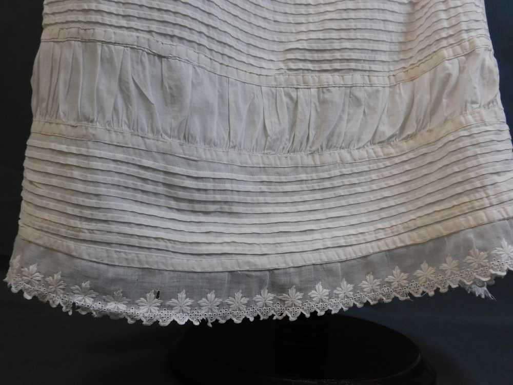 Antique Christening Gown, Victorian 1800s Baby In… - image 6