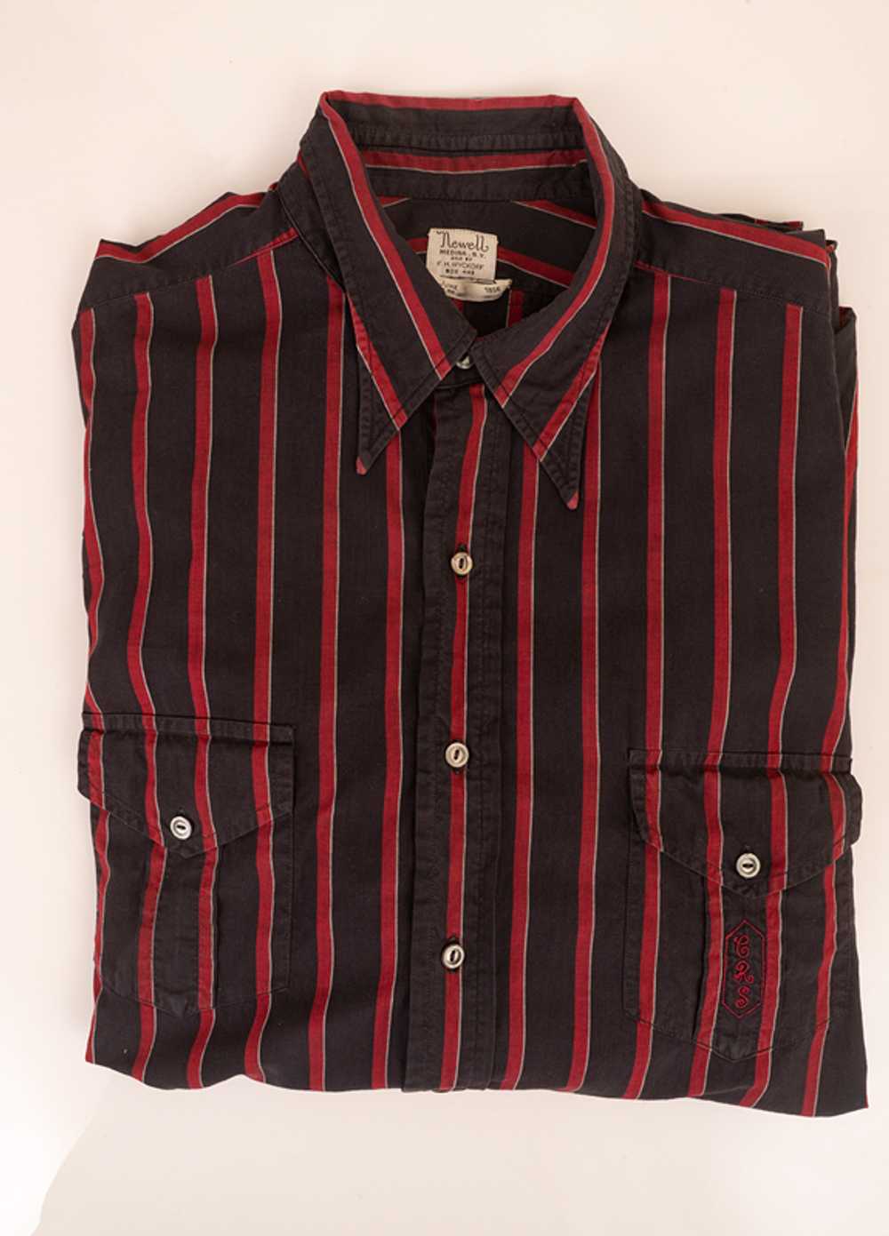 1950s Men's Sport Shirt w/ Dagger Collar - image 6