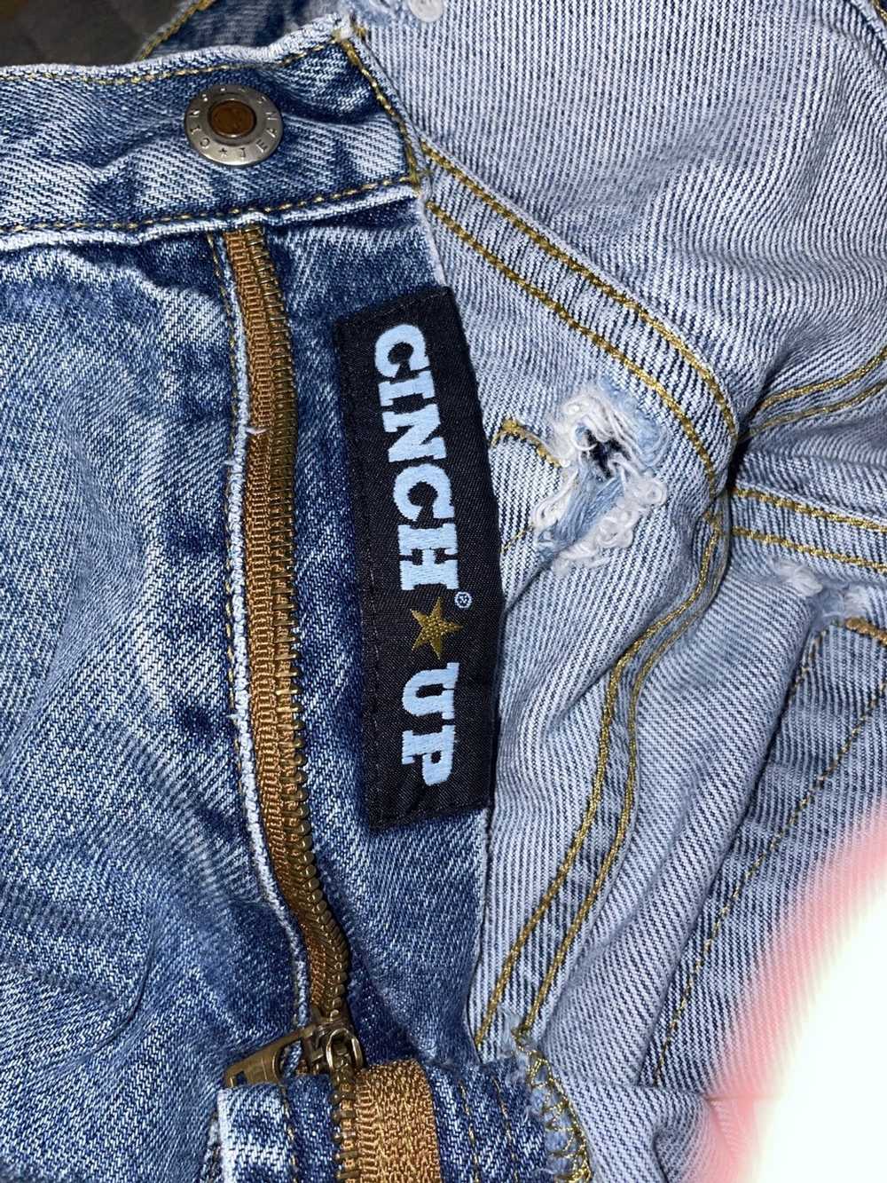 Cinch × Vintage Vintage cinch up jeans - image 7