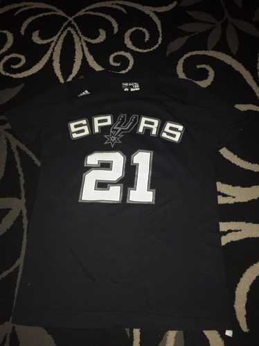 Adidas San Antonio spurs Tim Duncan jersey tee - image 1