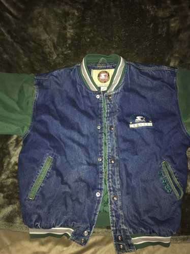 University of Louisville Cardinals 1/2 Zip Starter Jacket Sz M – 812 Vintage