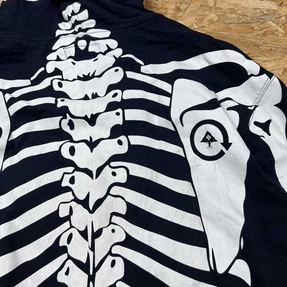 LRG × Vintage LRG Dead Serious Skeleton Sweatshir… - image 7