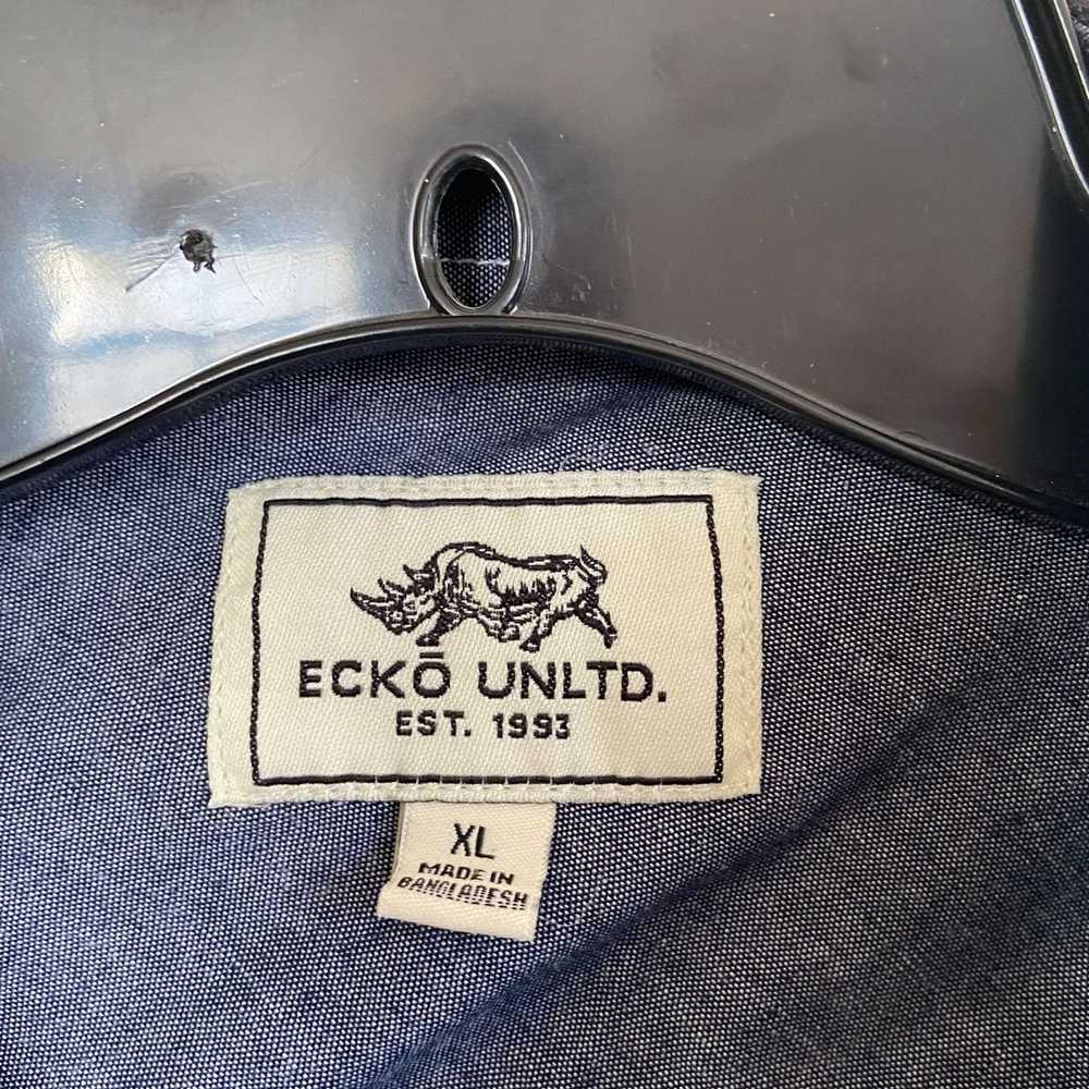 Ecko Unltd. Ecko Unltd Mens Short Sleeve button-u… - image 3