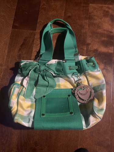 Juicy Couture rare green Juicy Couture purse/hand… - image 1