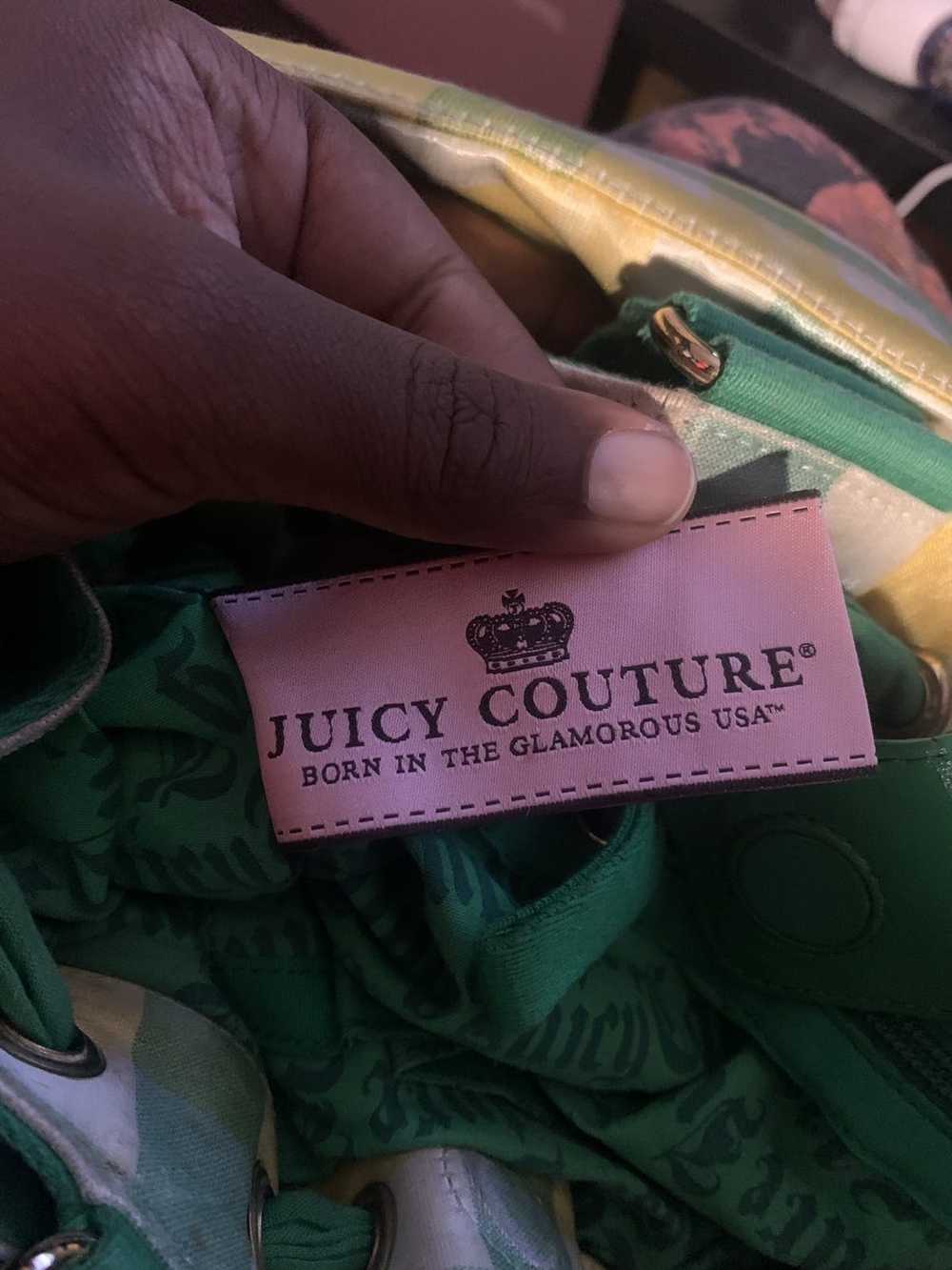 Juicy Couture rare green Juicy Couture purse/hand… - image 6