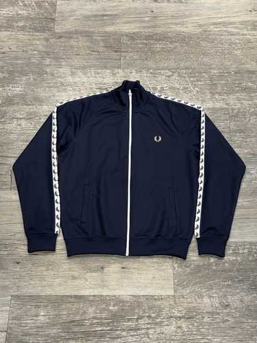 Fred Perry Fred Perry Navy Blue Track Jacket