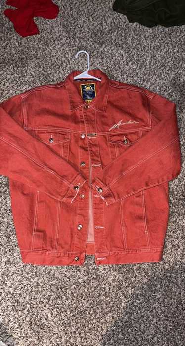 Vintage Meoshe vintage coral denim jacket