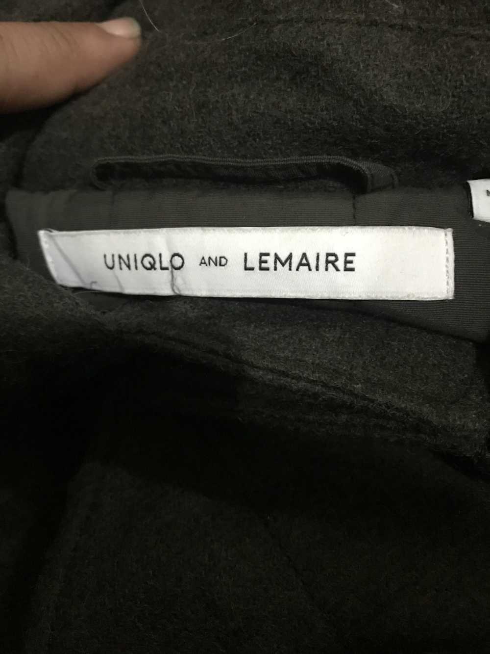 Lemaire × Uniqlo Uniqlo And Lemaire Wool Blend Ho… - image 3