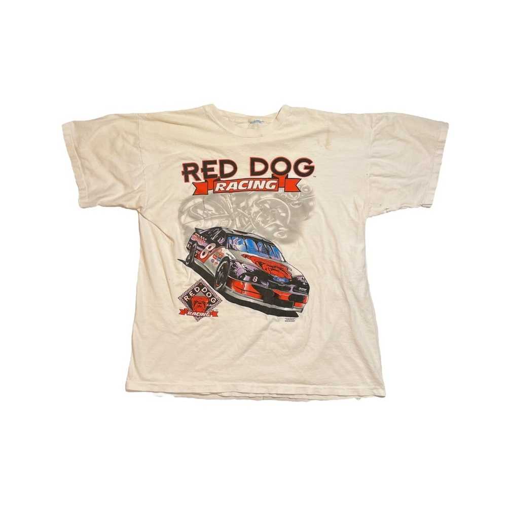 Art × Vintage 1995’ Red Dog Racing Shirt - image 1