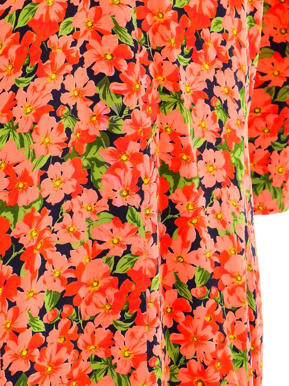 Yves Saint Laurent Floral Silk Dress - image 2