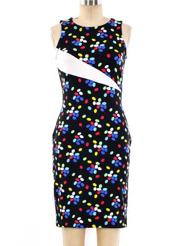 Versus by Gianni Versace Dot Printed Tank Dress