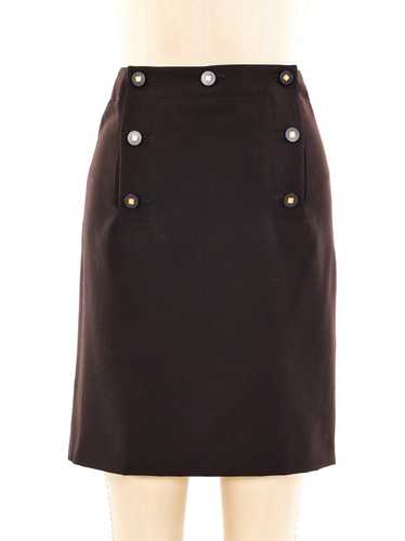Chanel Chocolate Mini Skirt