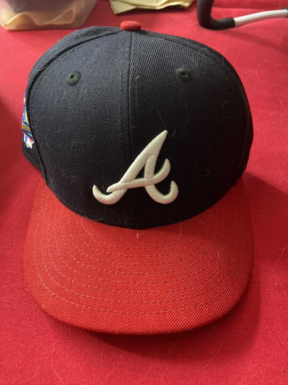Men's Atlanta Braves New Era White 2021 Turn Back The Clock Hank Aaron  59FIFTY Fitted Hat