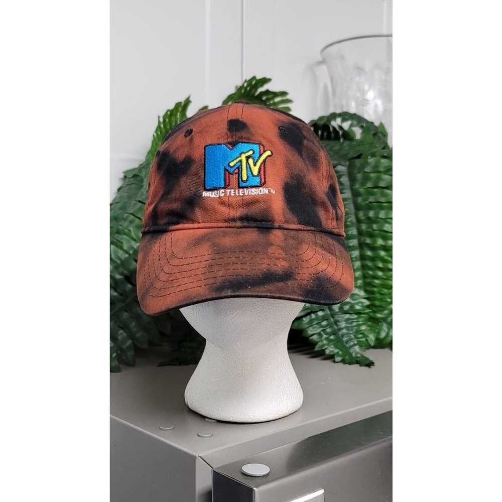 Mtv MTV Retro Classic Logo Custom Bleach-dyed Hat - image 2