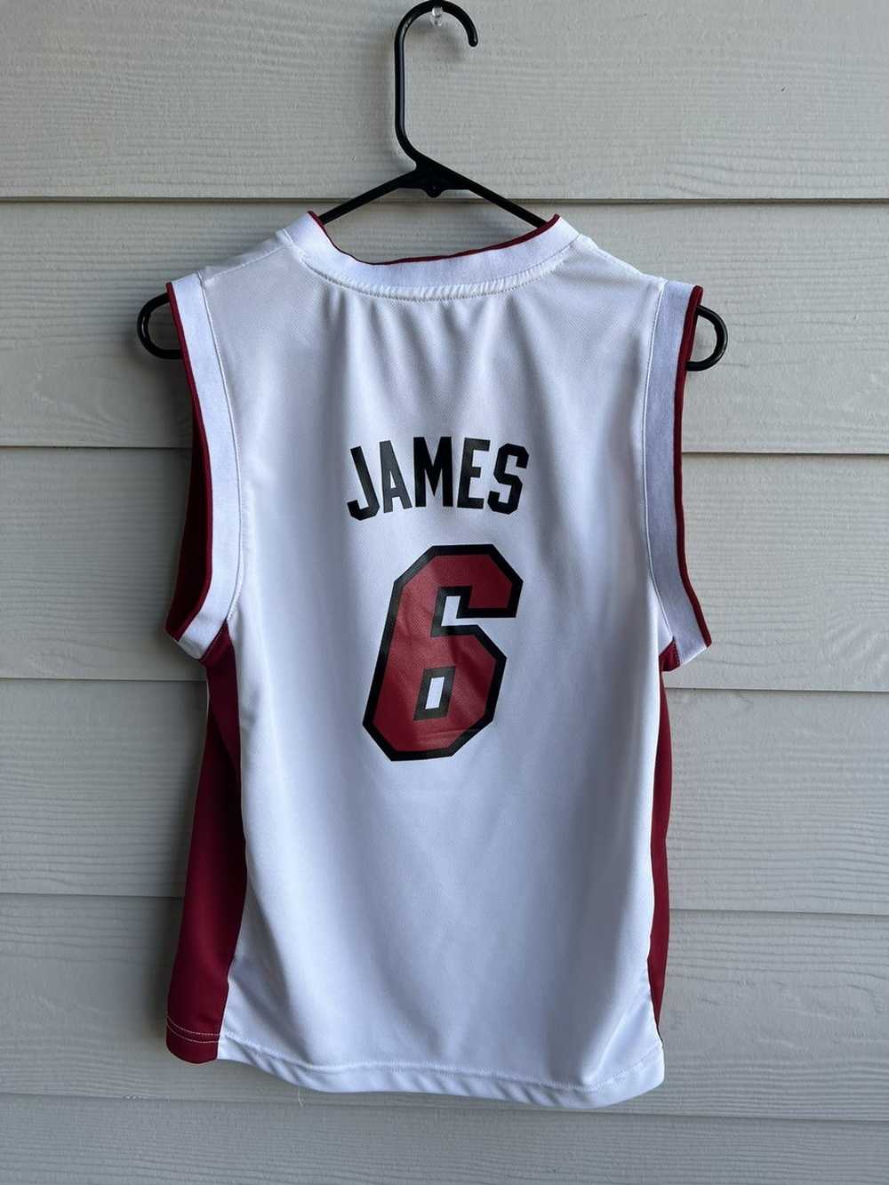 NBA × Vintage LeBron James Miami heat jersey - image 3