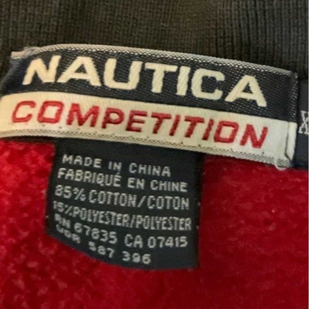 Nautica VTG NAUTICA COMPETITION Pullover Collared… - image 10