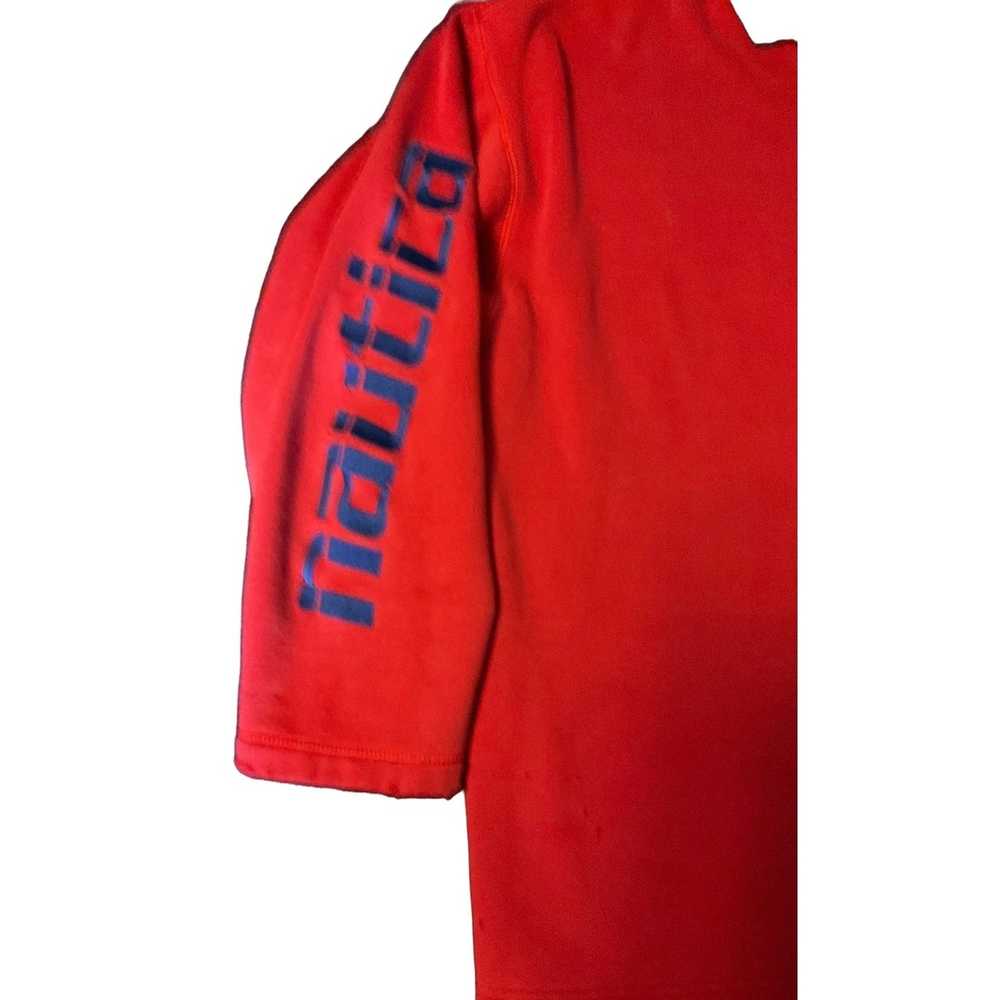 Nautica VTG NAUTICA COMPETITION Pullover Collared… - image 2