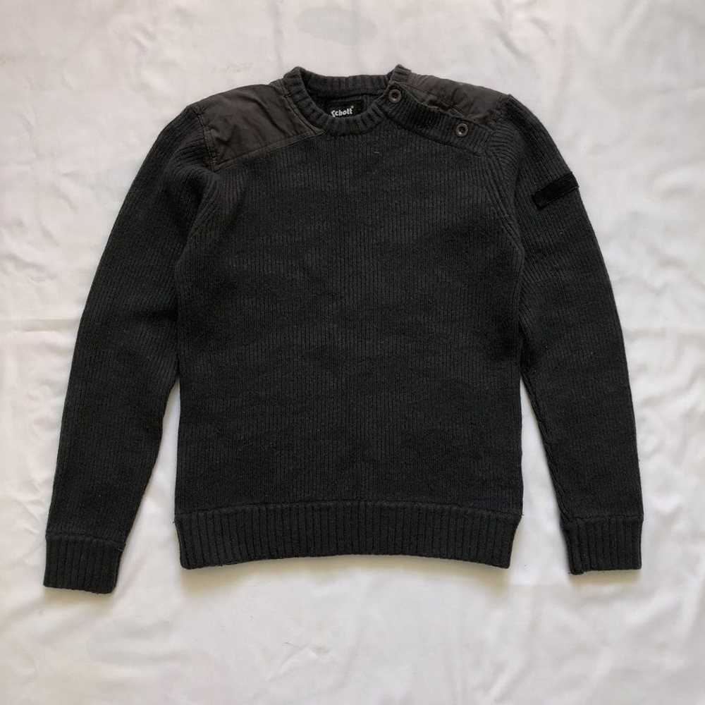 Avant Garde × Military × Schott Sweater Schoot Vi… - image 10