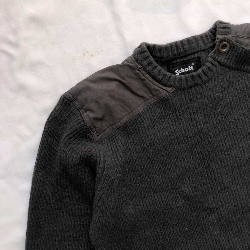Avant Garde × Military × Schott Sweater Schoot Vi… - image 12