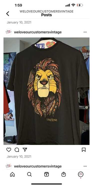 Disney Vintage Disney lion king shirt