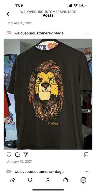 Vintage lion king shirt - Gem