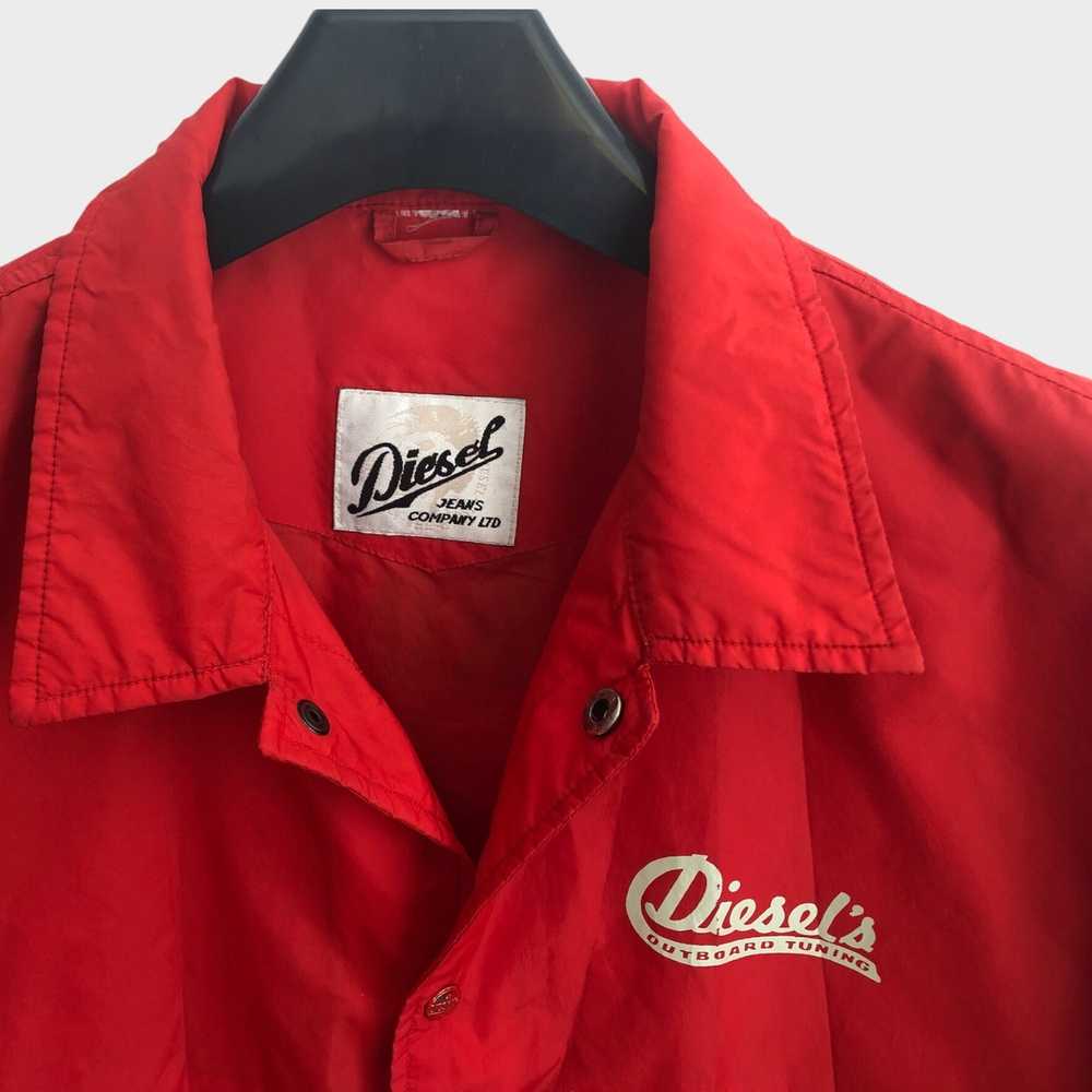 Diesel × Very Rare × Vintage DIESEL light red vin… - image 3