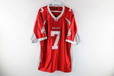 Vintage 90s Starter Mens 3XL Thrashed Ohio State University Football Jersey  Red 