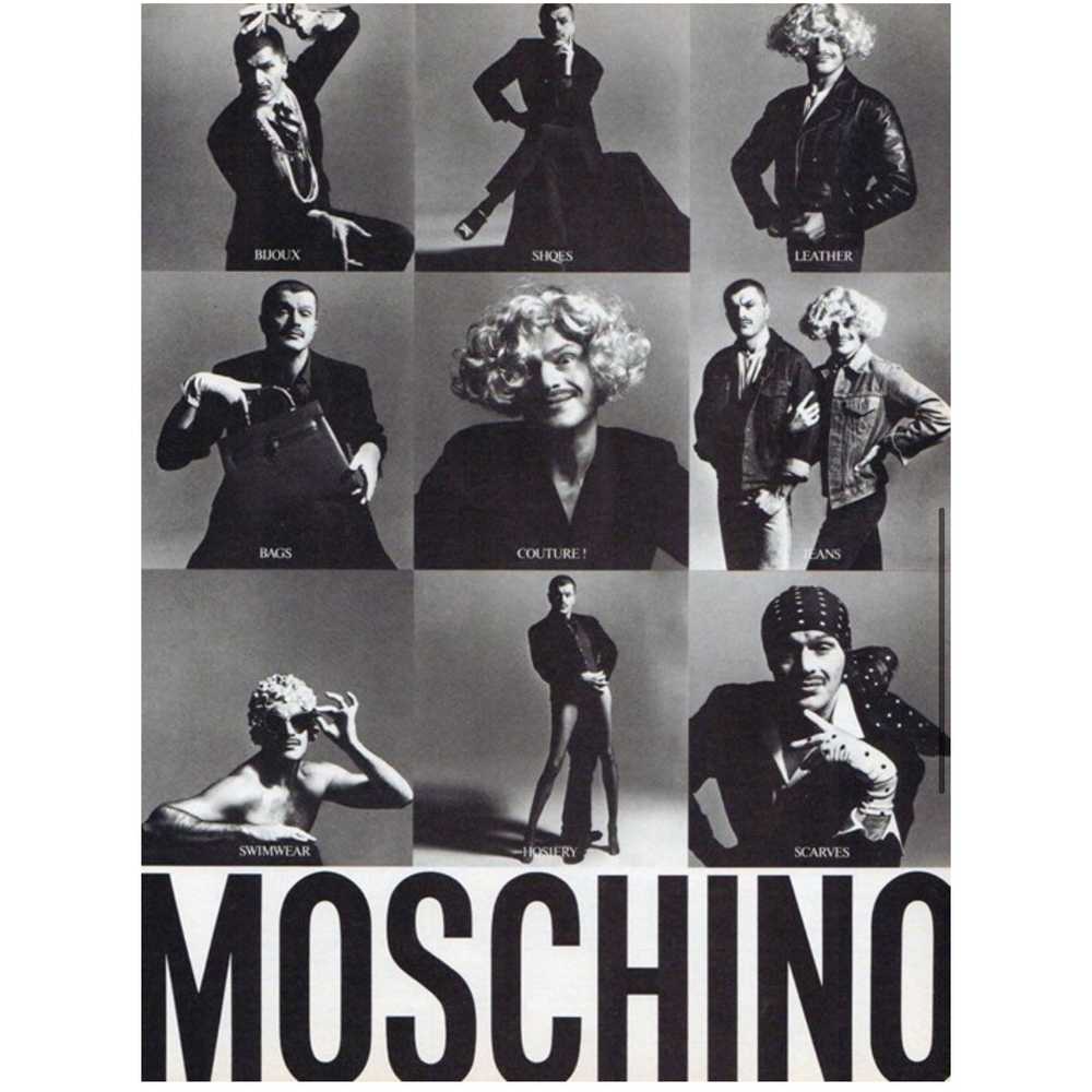 Moschino Cheap and Chic 1990s Iconic Art Print Sk… - image 9