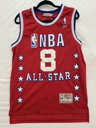 Lakers Kobe Bryant size 40 Med Authentic 98 All Star Jersey Mitchell & Ness  #8 