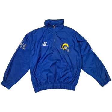 Vintage 90’s ST. LOUISE RAMS N.F.L by Logo 7 Blue… - image 1