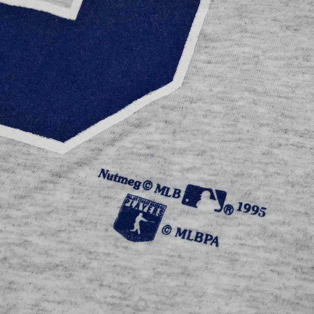 Vintage Dodgers Rhodes #10 Button Henley T-Shirt (1990s