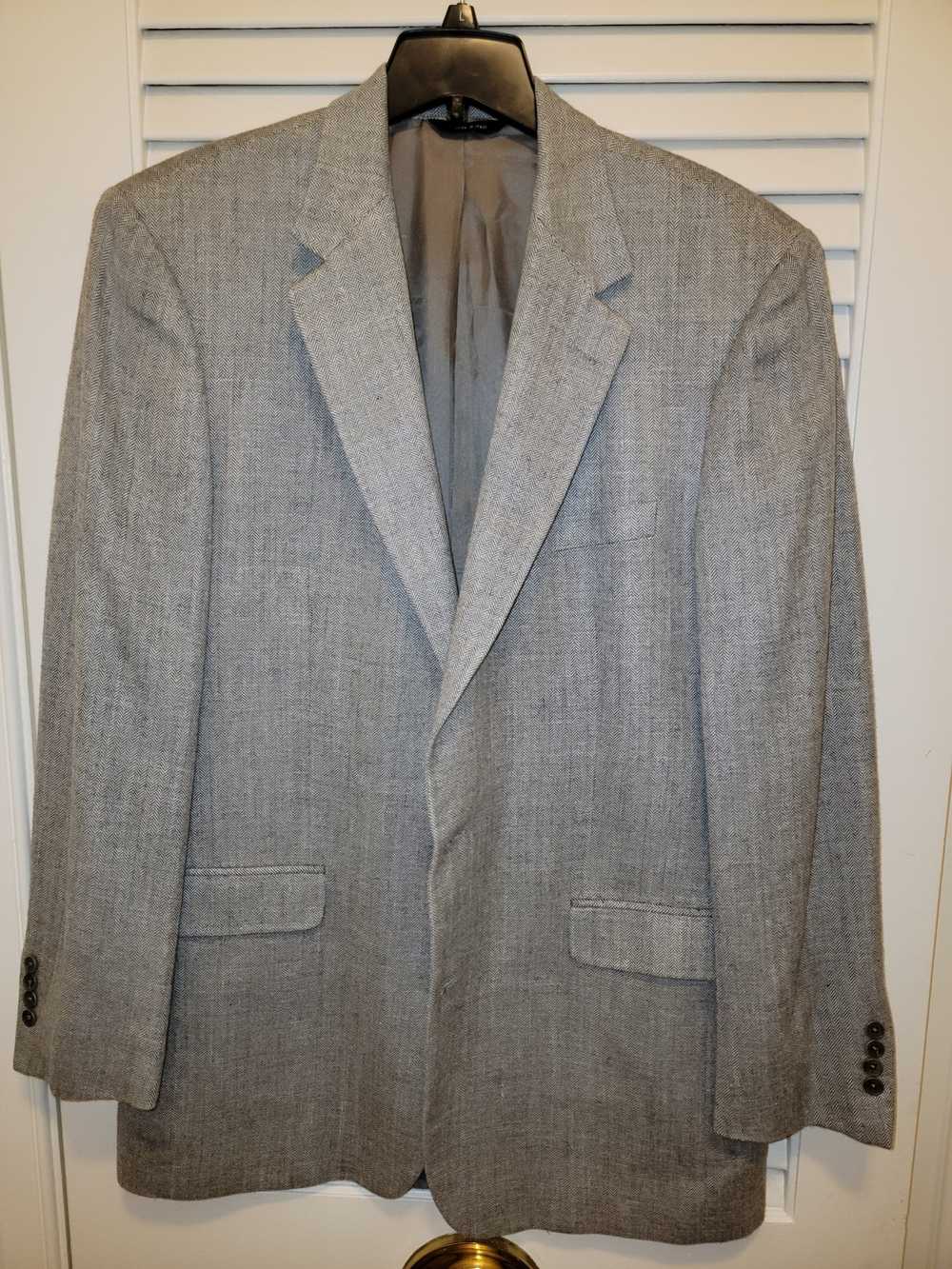 Brooks Brothers Gray Herringbone Sport Coat - image 10