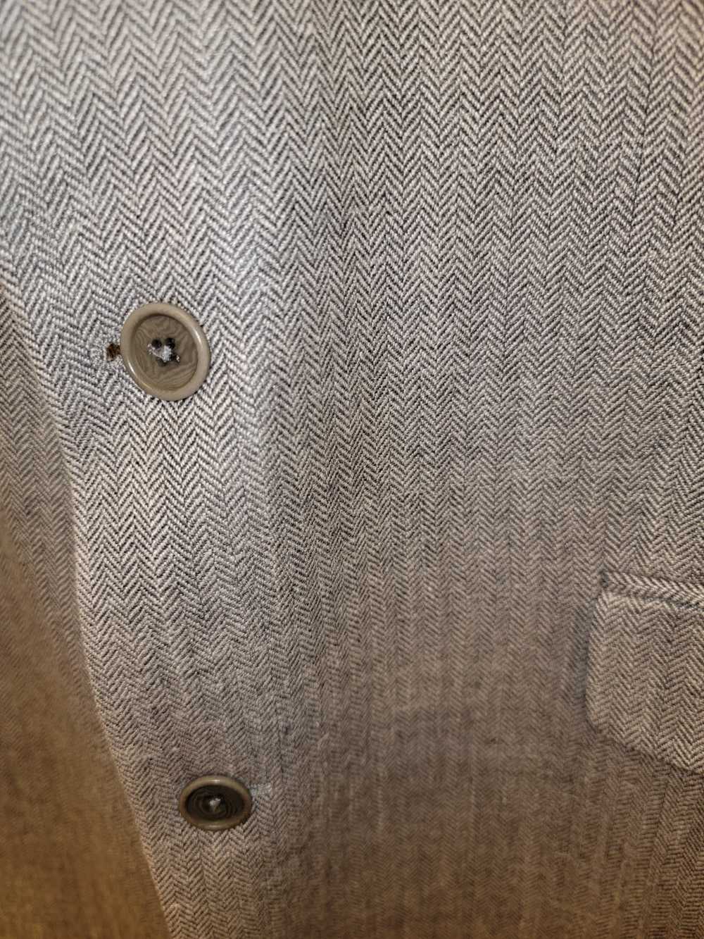 Brooks Brothers Gray Herringbone Sport Coat - image 2