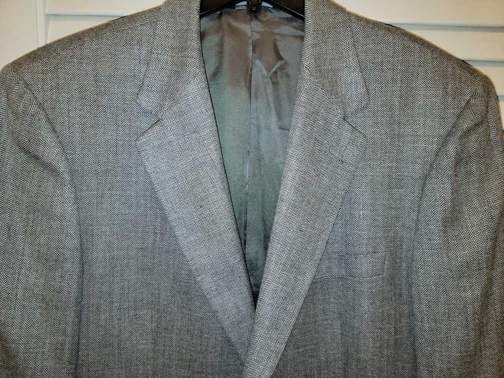 Brooks Brothers Gray Herringbone Sport Coat - image 3