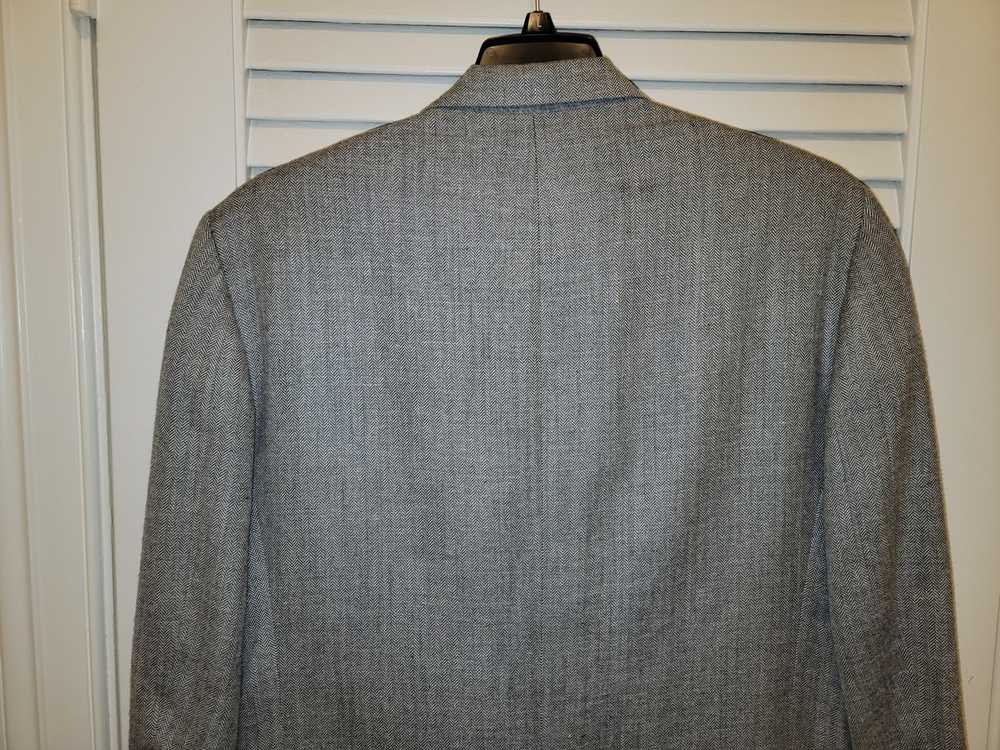 Brooks Brothers Gray Herringbone Sport Coat - image 9