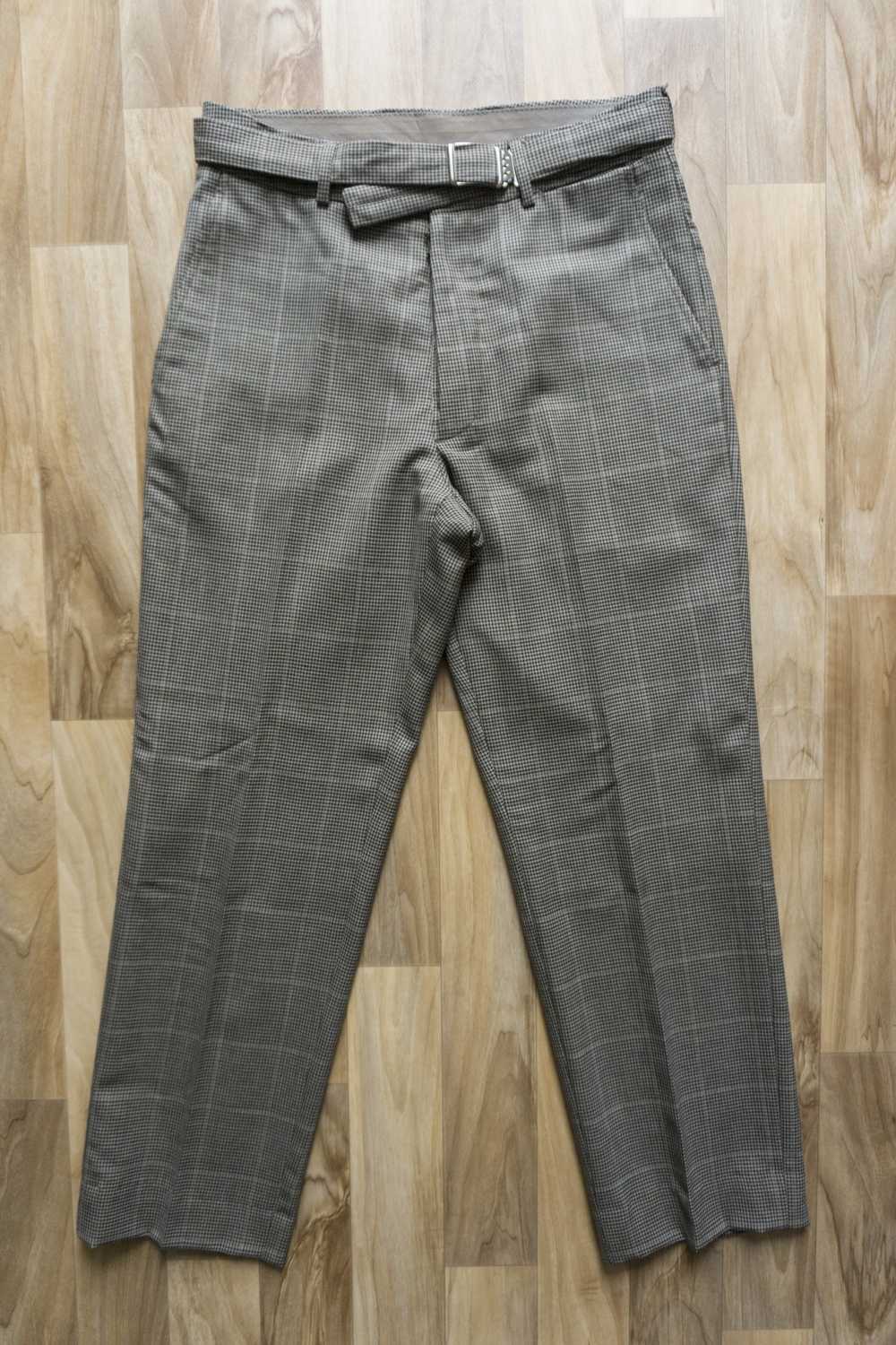 Maison Margiela AW00 Archival Houndstooth Trousers - image 1