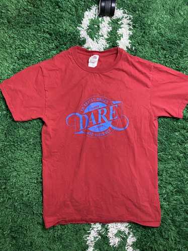 Vintage dare d.a.r.e t-shirt - Gem