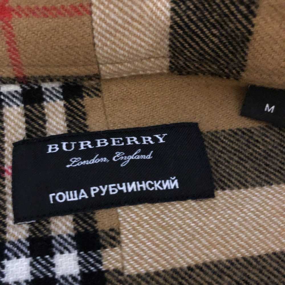 Gosha Rubchinskiy gosha x Burberry checker shirt - image 3