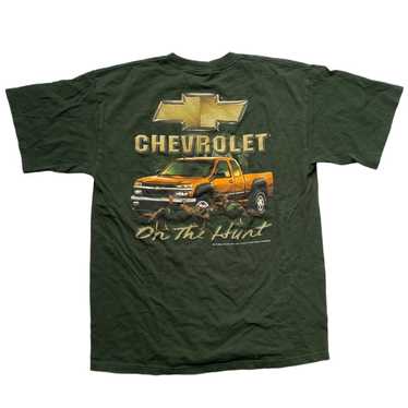 Official GM Chevy Trucks Logo Brungandy T-Shirt Men's
