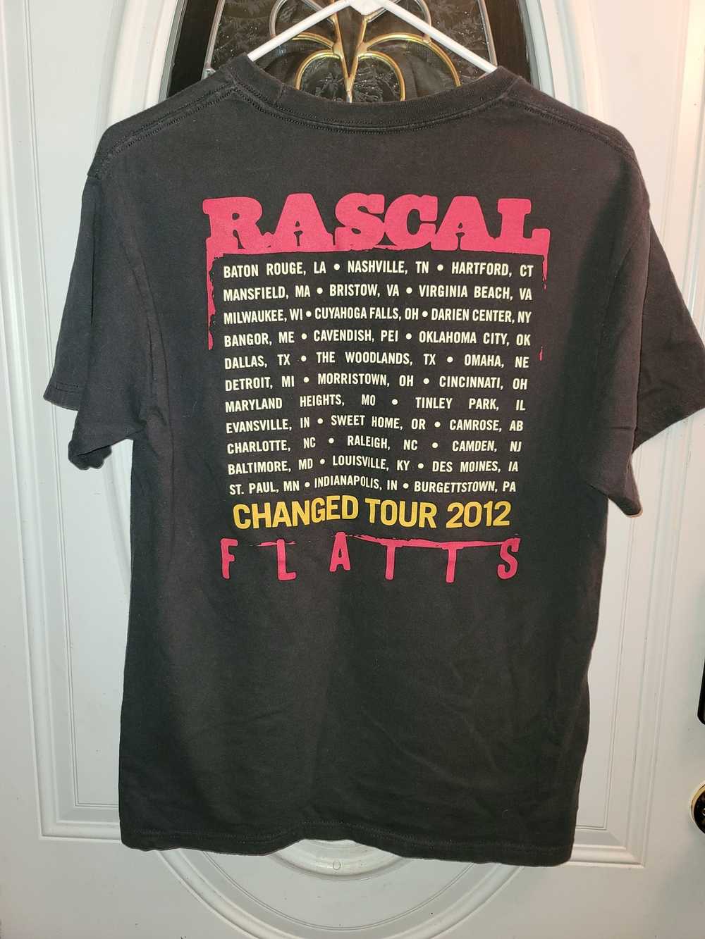 Band Tees × Hanes EUC Rascall Flatts 2012 Changed… - image 3