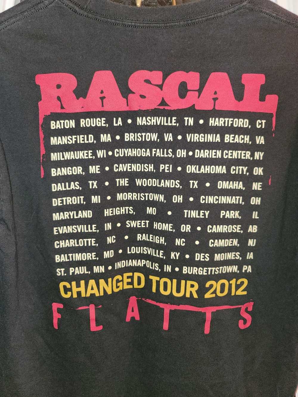 Band Tees × Hanes EUC Rascall Flatts 2012 Changed… - image 4