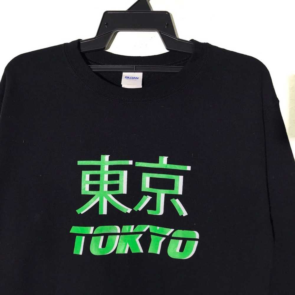 Gildan Streetwear Tokyo printed graphics Crewneck… - image 2