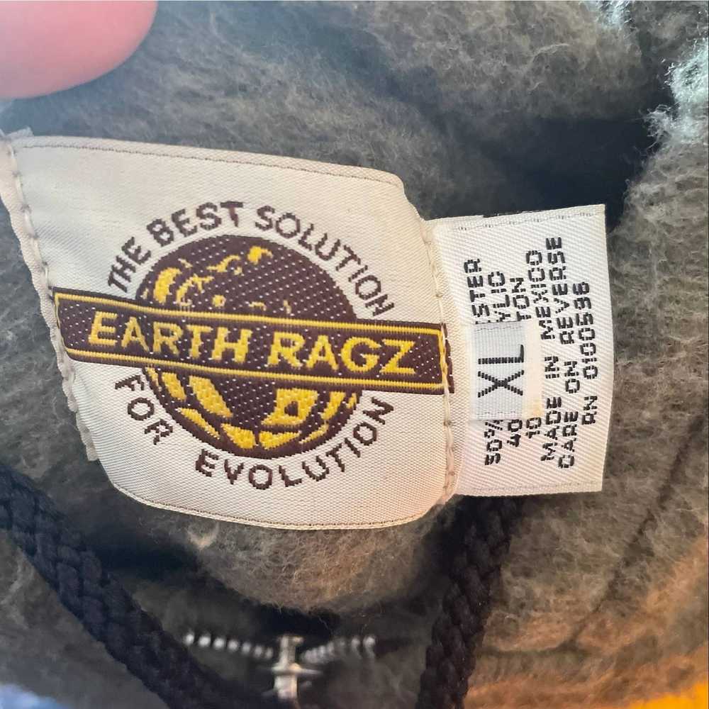 Earth Ragz Vintage Earth Ragz Full-Zip Hoodie Men… - image 4